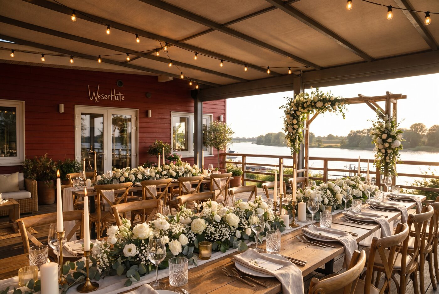 Heiraten am Fluss – WeserHütte Bad Oeynhausen