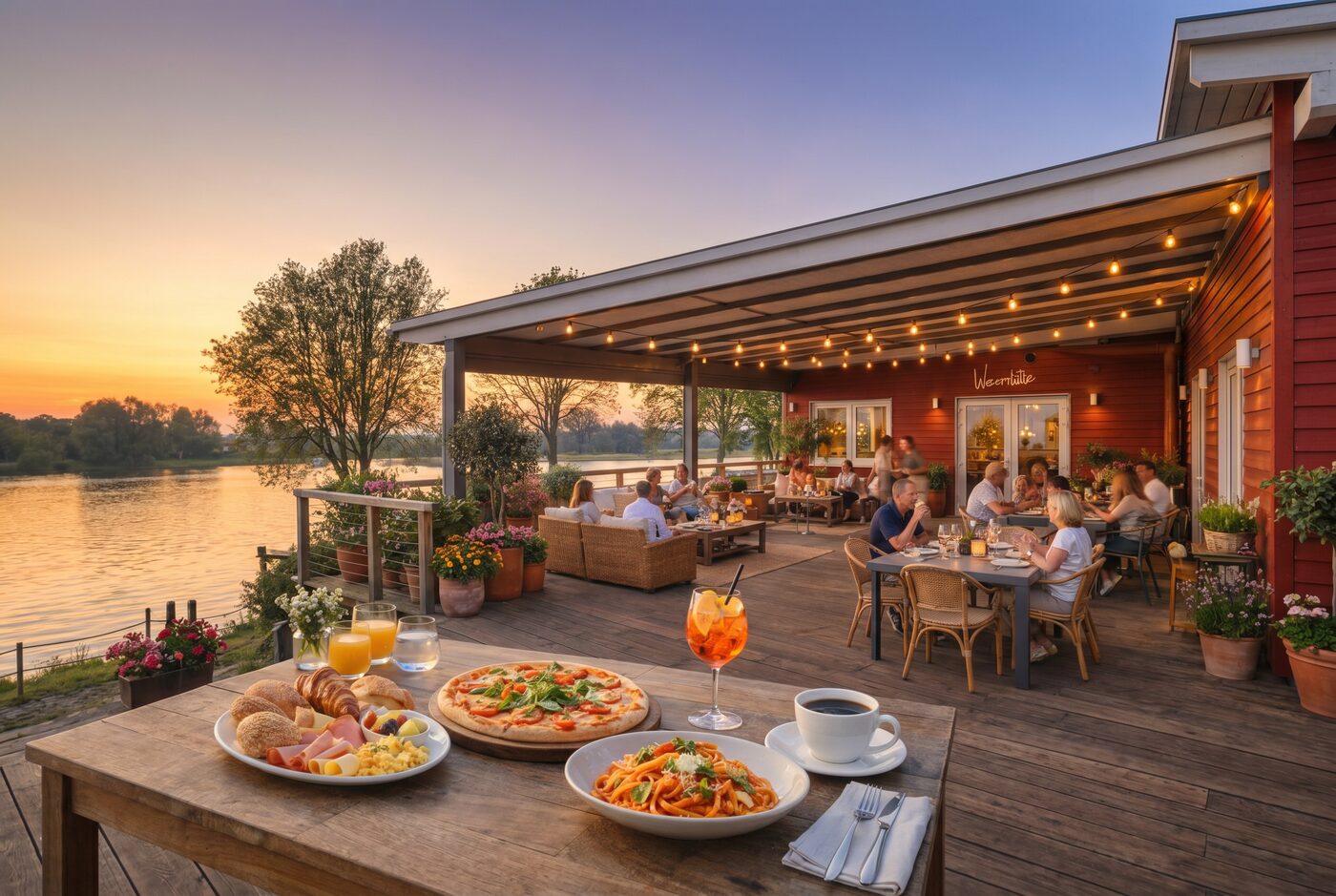 Dein Restaurant direkt an der Weser – WeserHütte Bad Oeynhausen